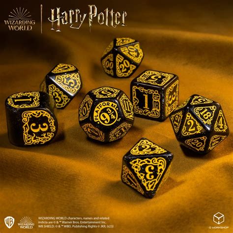 Harry Potter: Hufflepuff Modern Dice Set 